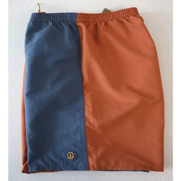 Patagonia 57022 Men’s Sz M Peace Patch: Utility Blue 5" Lined Baggies Shorts - Picture 5 of 6